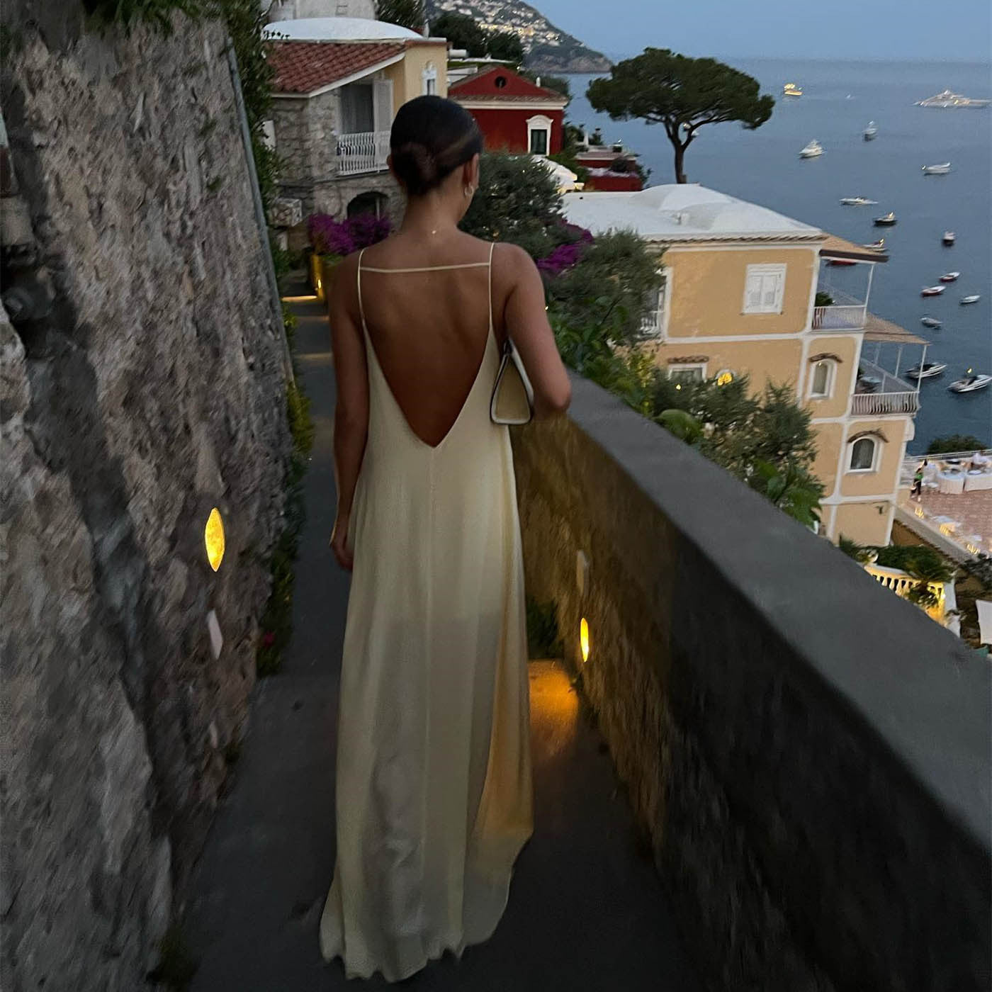 Women's Sexy Backless Maxi Dress