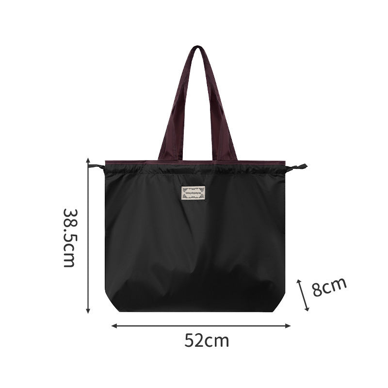 Large-Capacity Waterproof Tote for Market & Travel