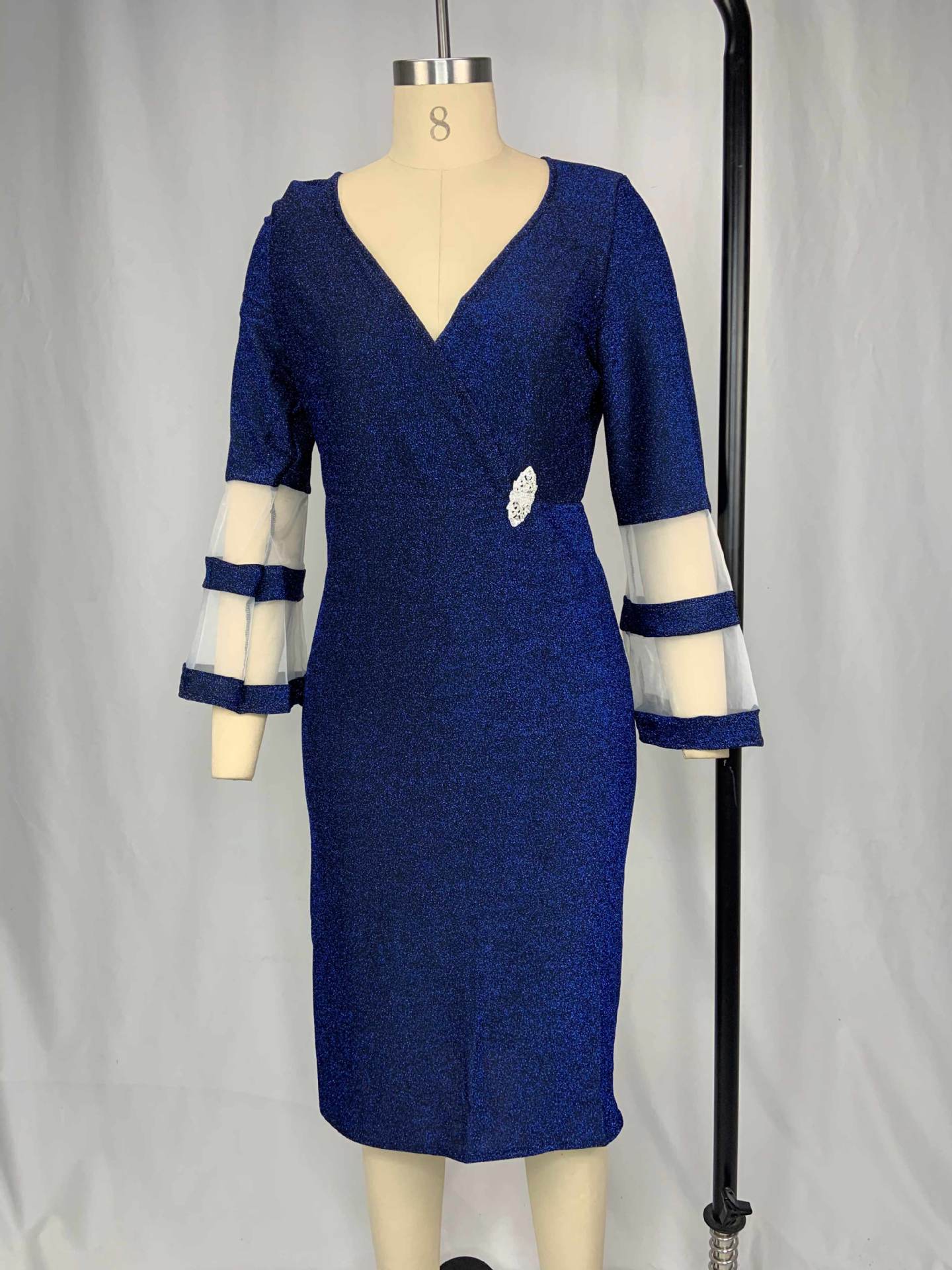 Elegant Women Plus Sizes Party Dresses-Dresses-Free Shipping at meselling99