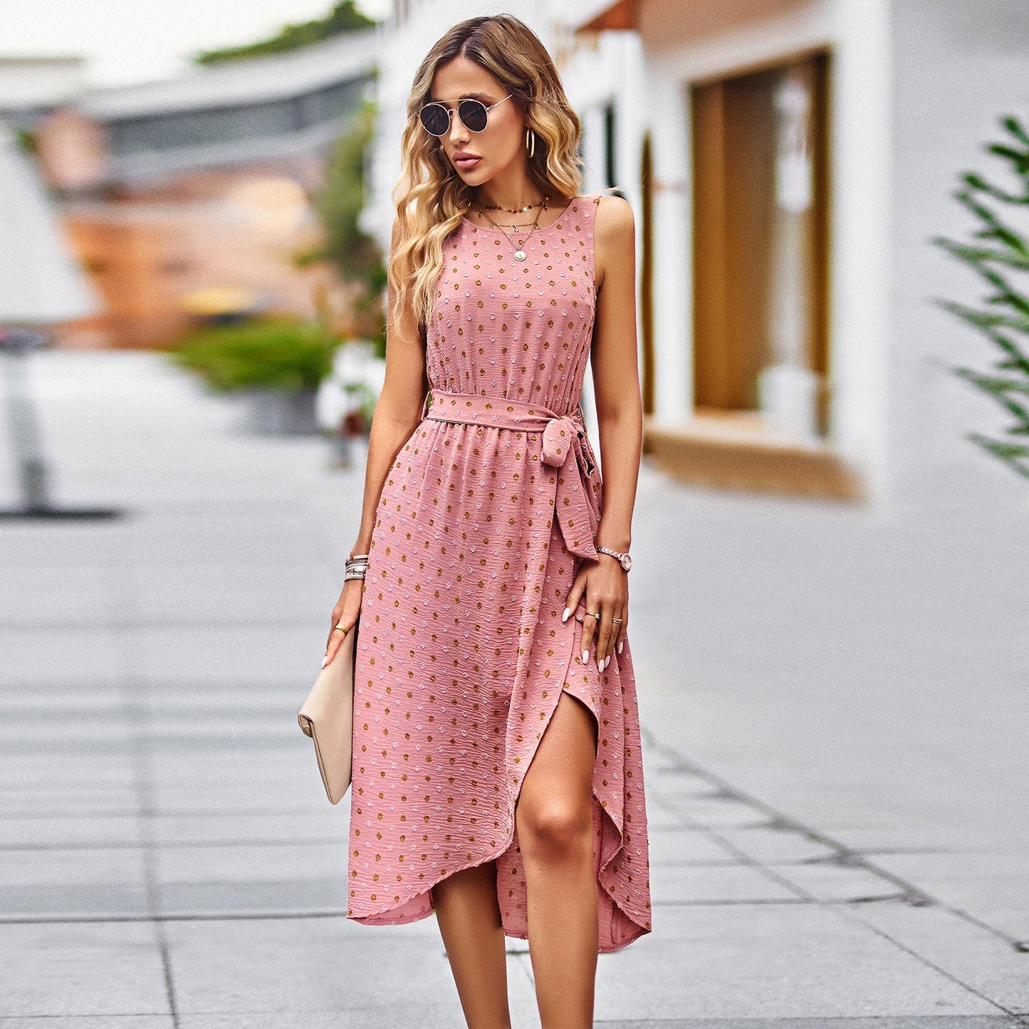 Elegant Sleeveless Summer Vest Dresses