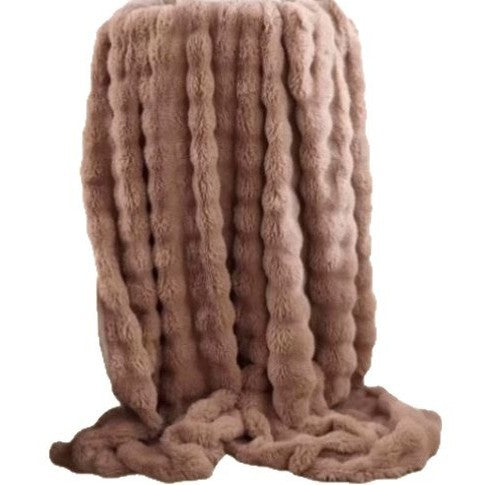 Soft & Thick Fleece Throw Blanket