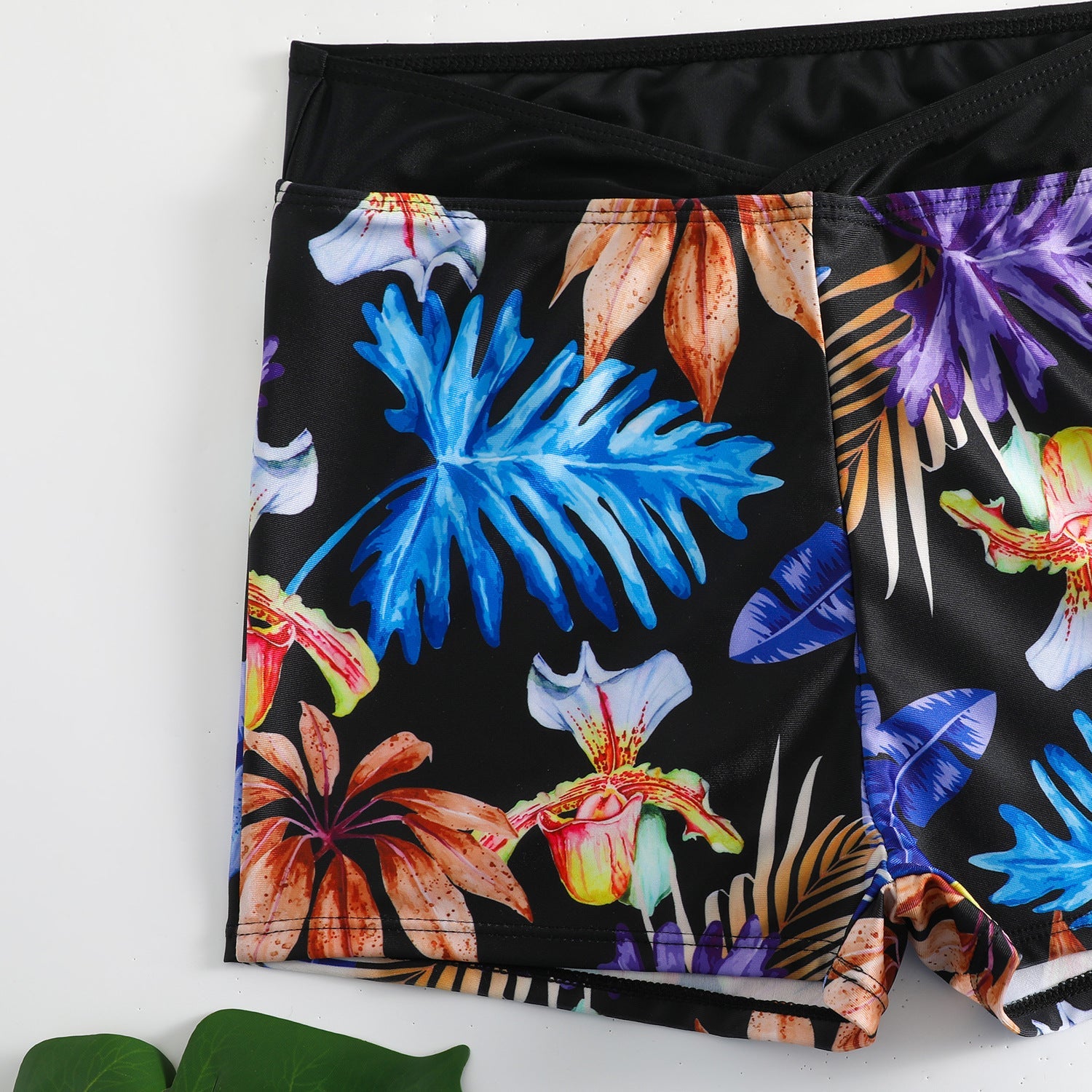 Sexy Floral Print  Summer Boxer Swimsuits