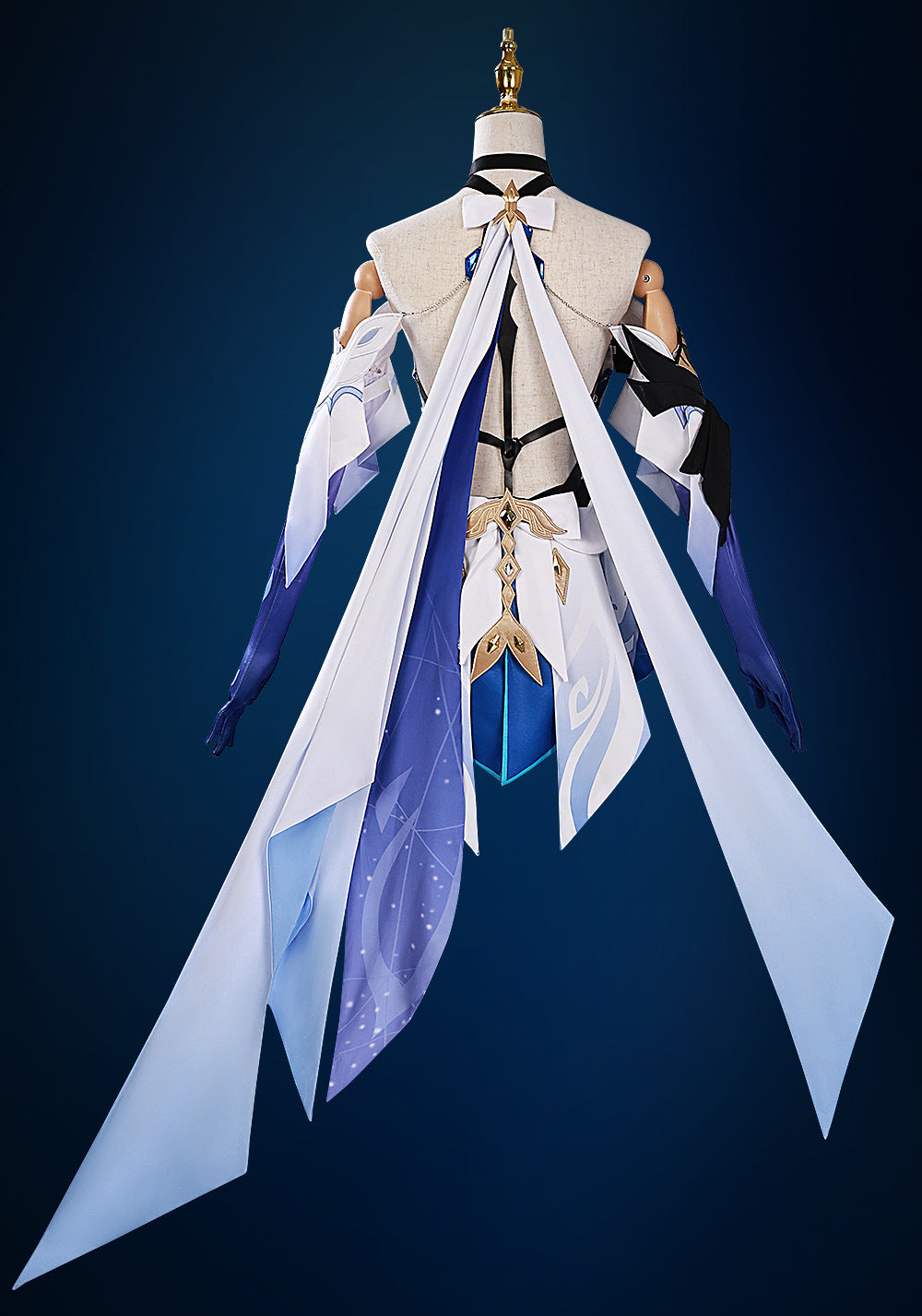 Genshin Impact Skirk Cosplay Costume-New Silk Kirk Clothing + Accessories-S-Free Shipping Leatheretro