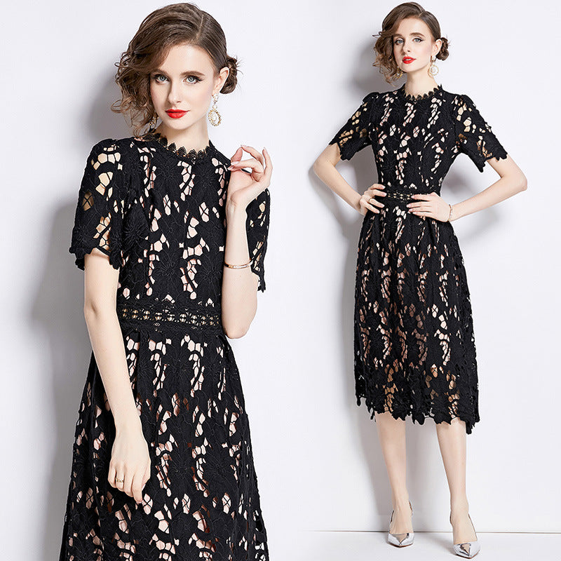 Luxury Fashion A Line Black Party Dresses