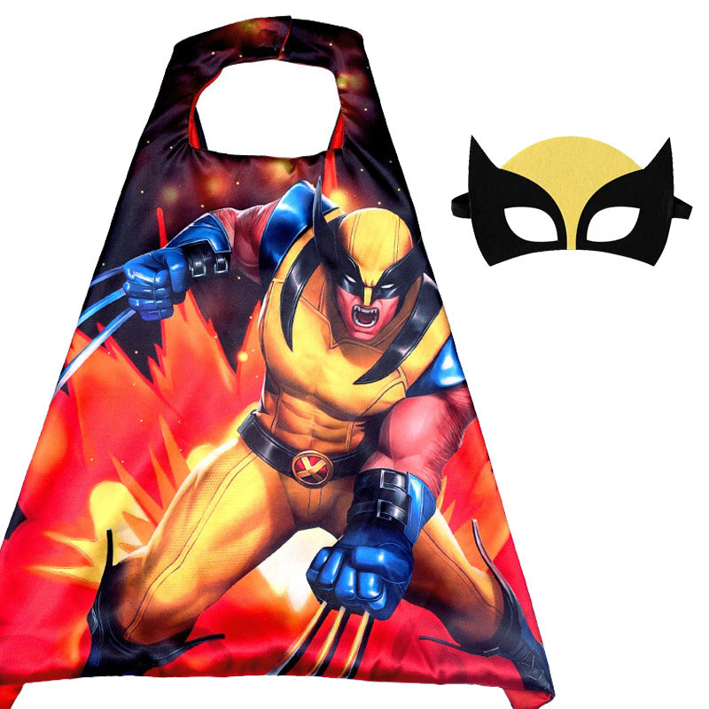 Kids Halloween Superhero Cape Costume