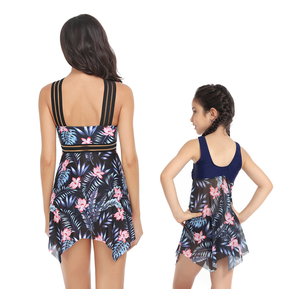 Summer Mother & Kids Women Swimsuits