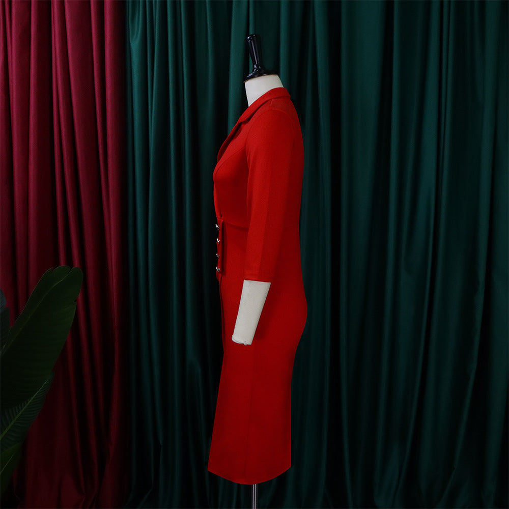 Elegant Office Lady Pencil Sheath Dresses-Dresses-Free Shipping at meselling99