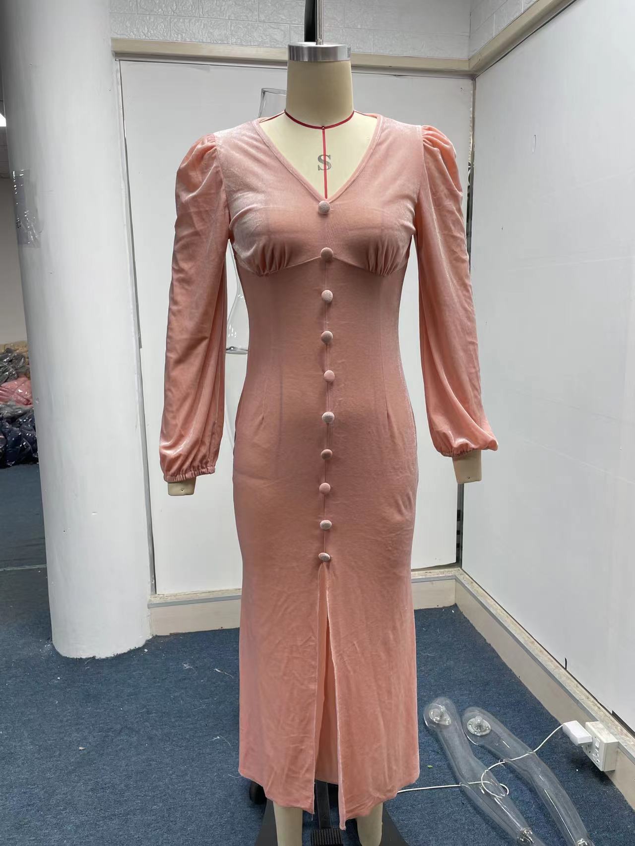 Elegant Fall Long Dresses for Women-Dresses-Free Shipping at meselling99