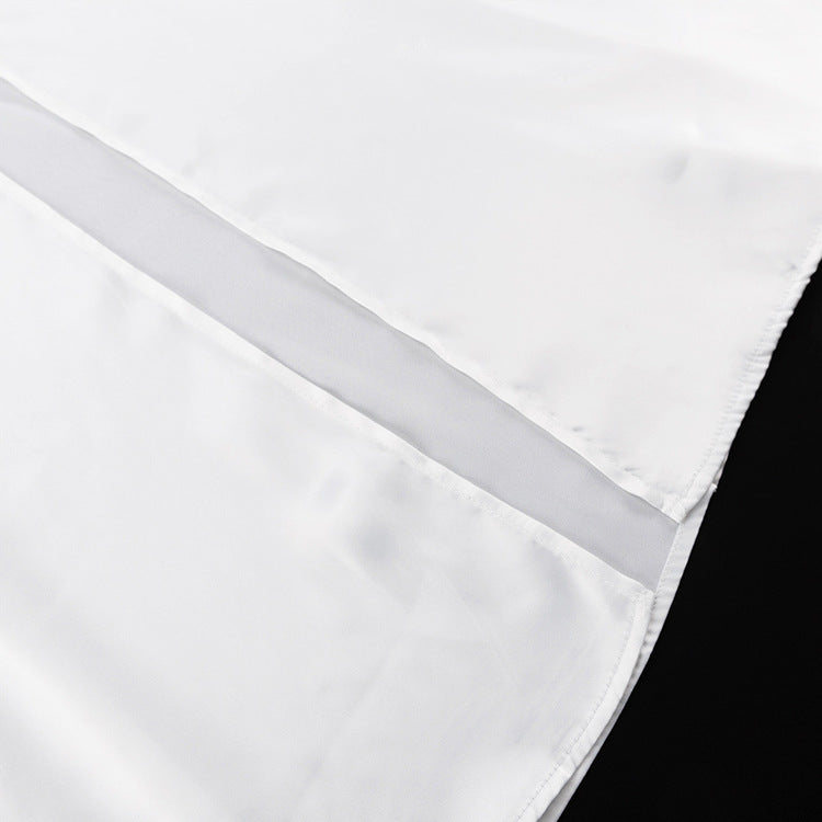 Women's High Waist Slit Long Midi Skirt