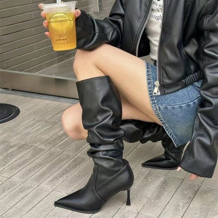 Sexy High Heels Women Fall Boots