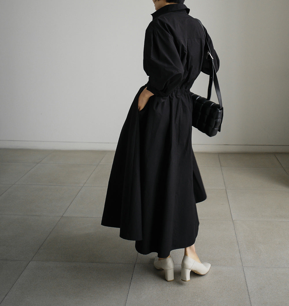 Casual Loose Fashion Long Maxi Shirts Dresses-Cozy Dresses-Free Shipping at meselling99