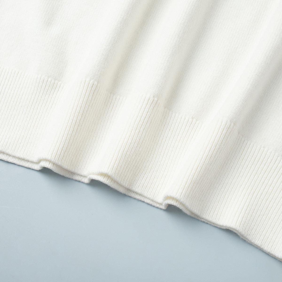 Classic Relaxed-Fit Dark Crewneck Sweater