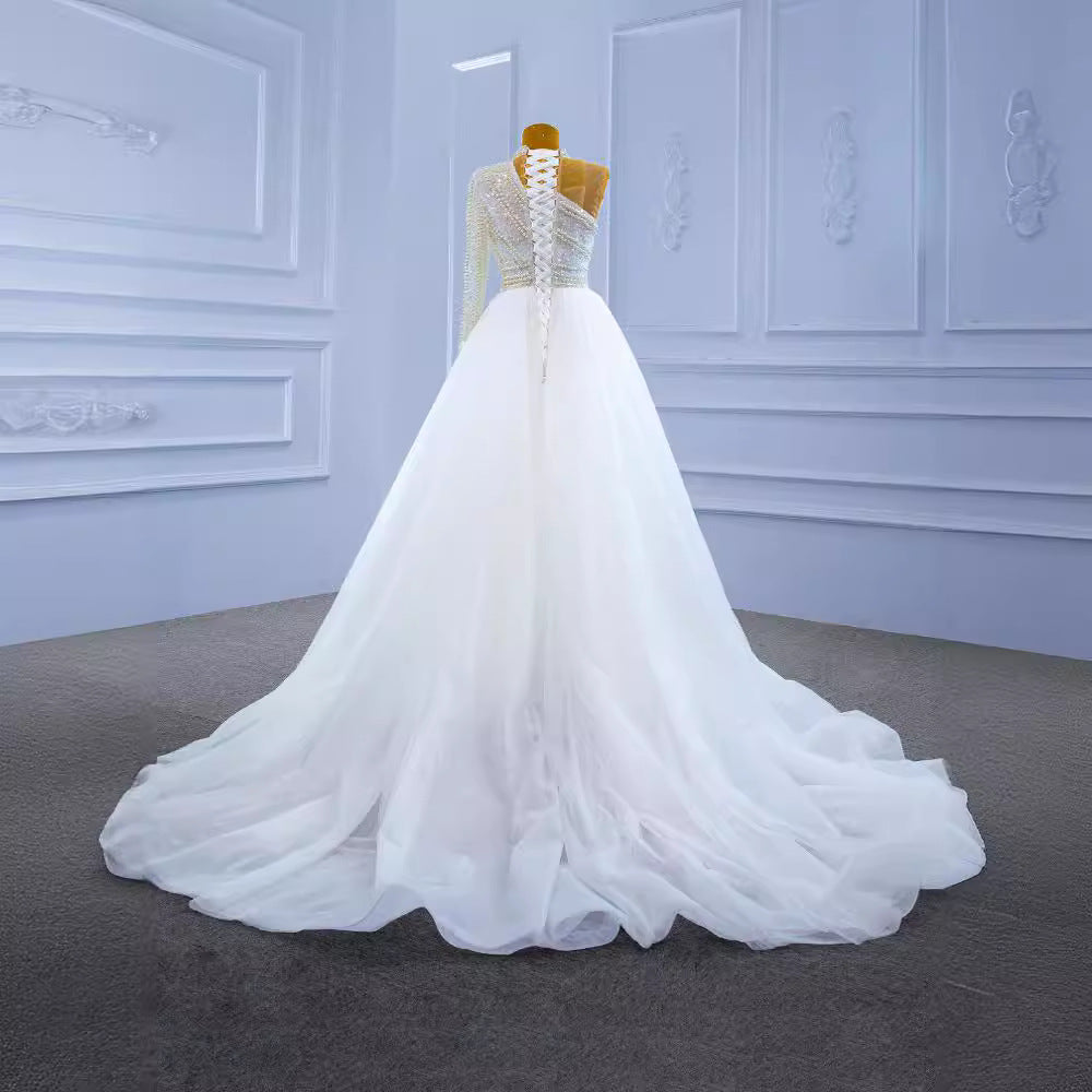 Gorgeous Handmade Beaded Princess Ball Gown Wedding Dresses