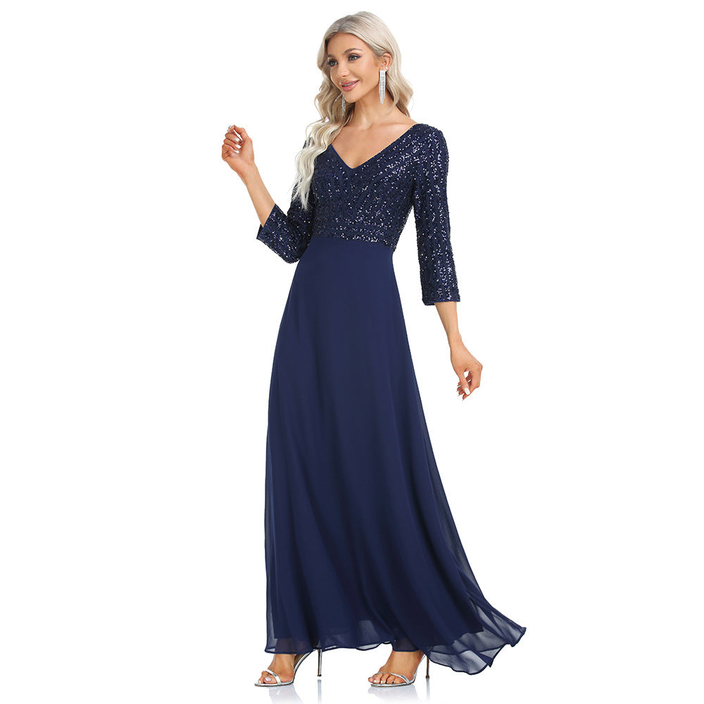 Elegant Chiffon A Line Evening Dresses/bridesmaid Dresses-Dresses-Free Shipping at meselling99