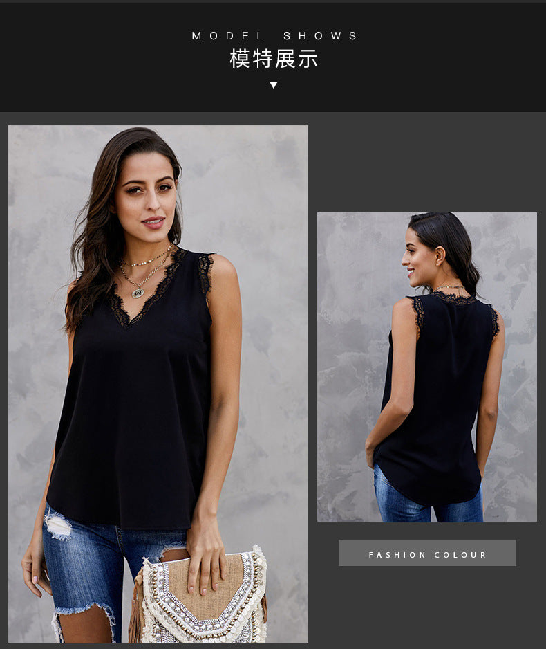 Fashion Summer Sleeveless Women Tops