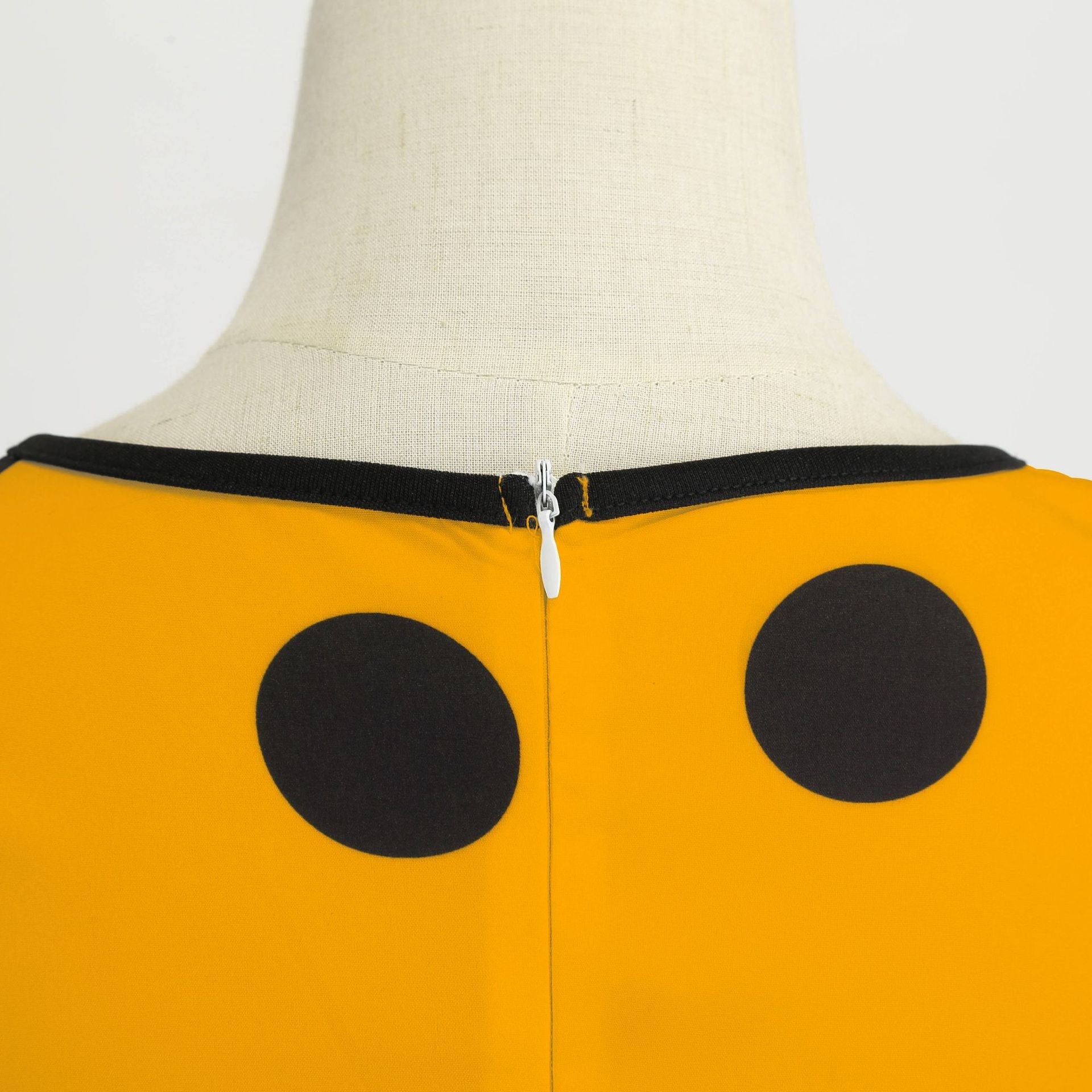 Summer Sleeveless Polka Dot Dresses-Dresses-Free Shipping at meselling99