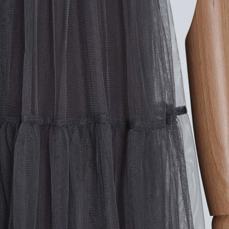 Elegant Summer Tulle Summer Dresses-Dresses-Free Shipping at meselling99