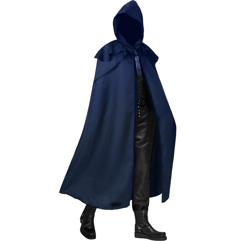 Medieval Renaissance Gothic Hooded Cape