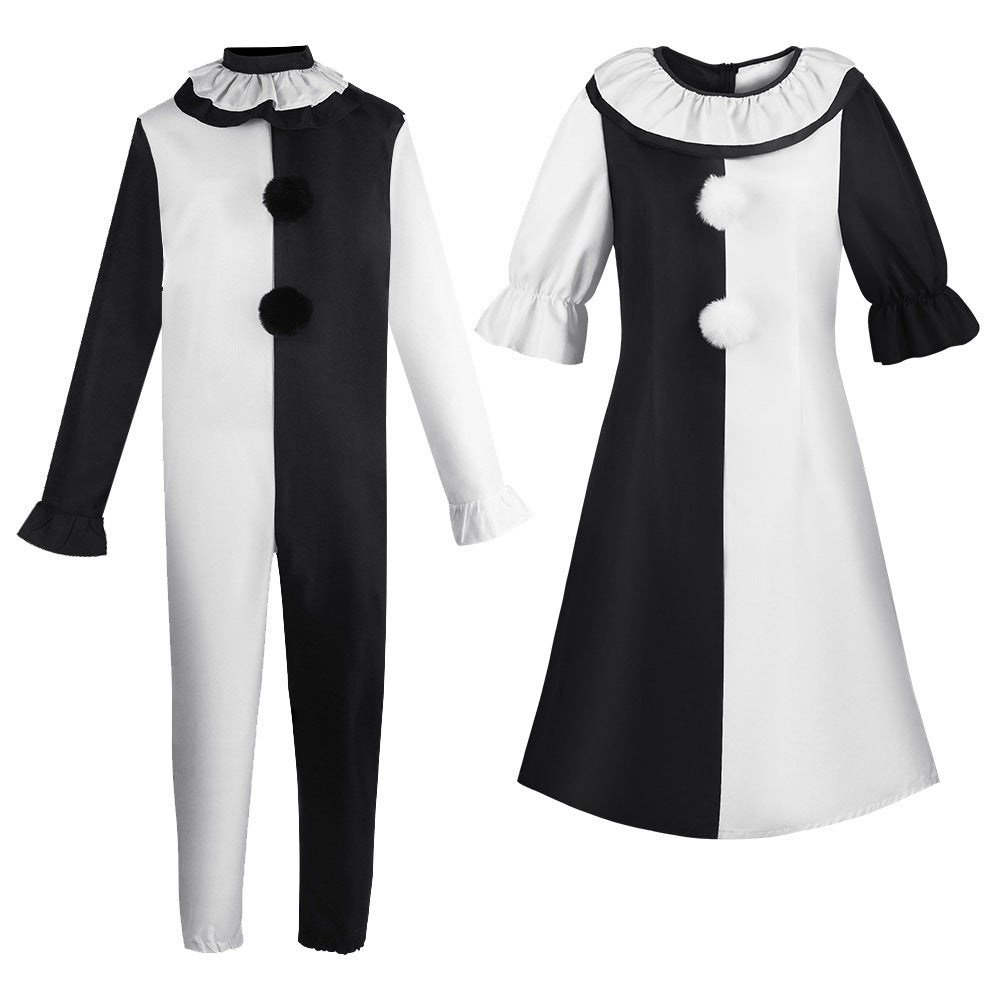 Terrifying "Terrifier" Clown Cosplay Costume – Halloween Horror Movie Character Outfit