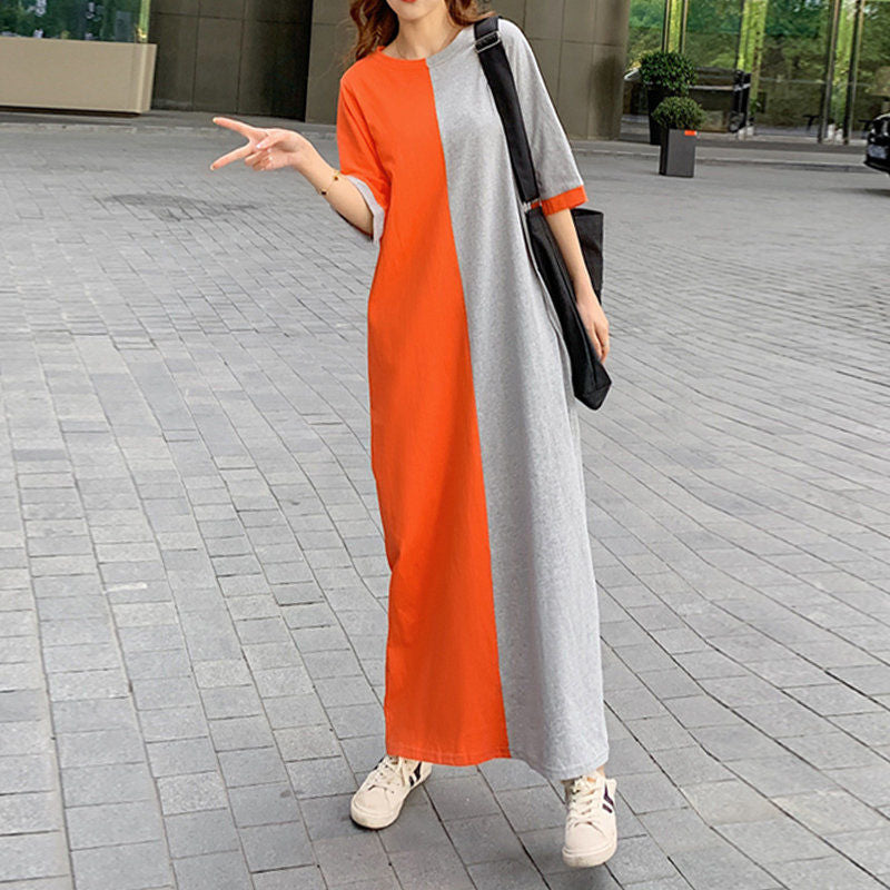 Super Plus Sizes Loose Long Maxi Dresses-Cozy Dresses-Free Shipping at meselling99
