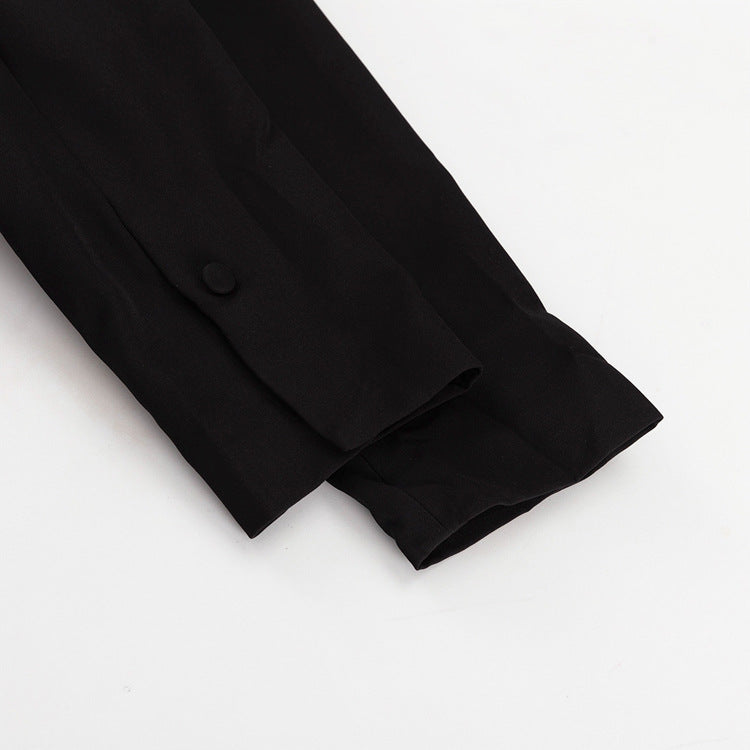 Women's Cutout Blazer Office Dress