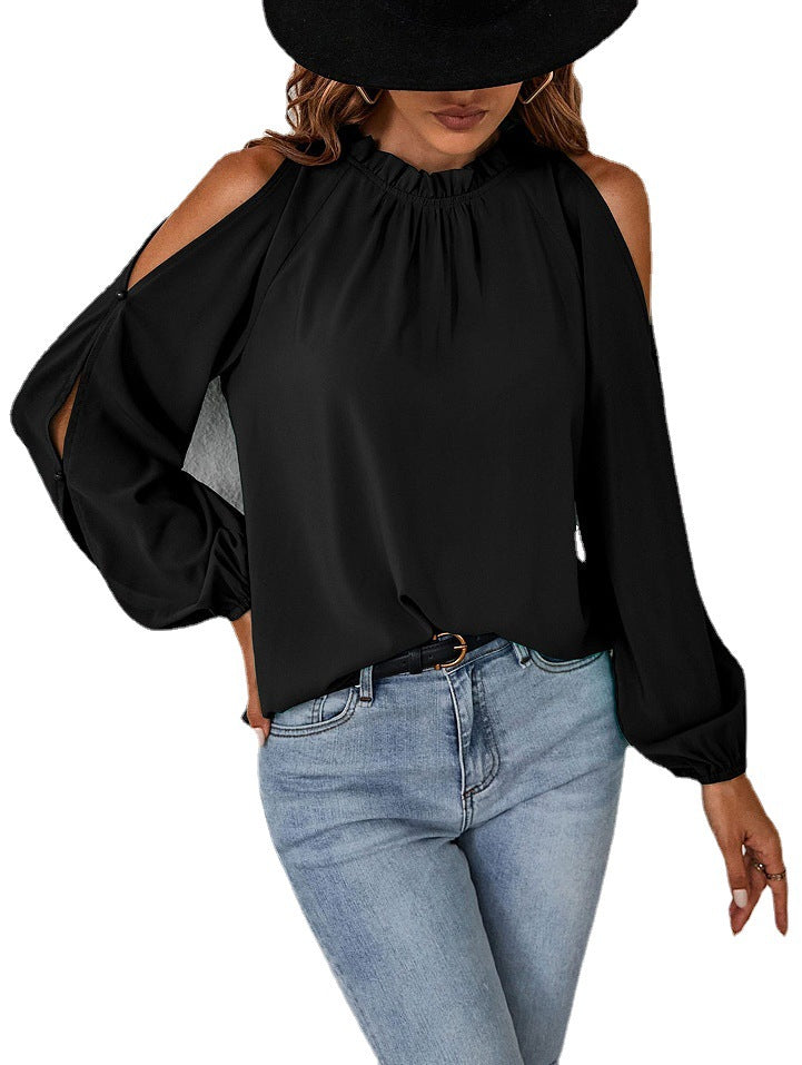 Casual Long Sleeves Women Blouses