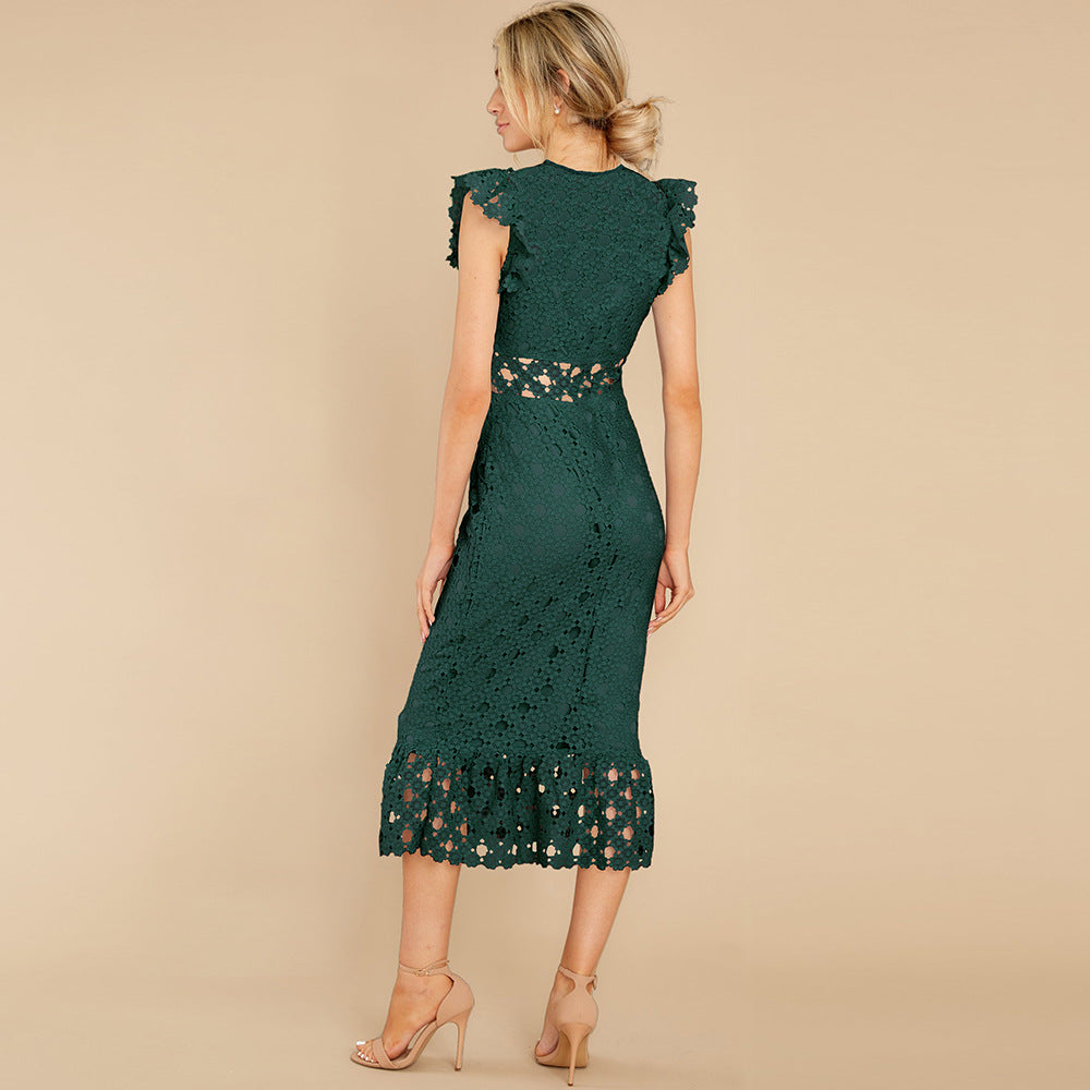 Sexy Lace Bodycon Party Dresses for Women-Dresses-Free Shipping at meselling99