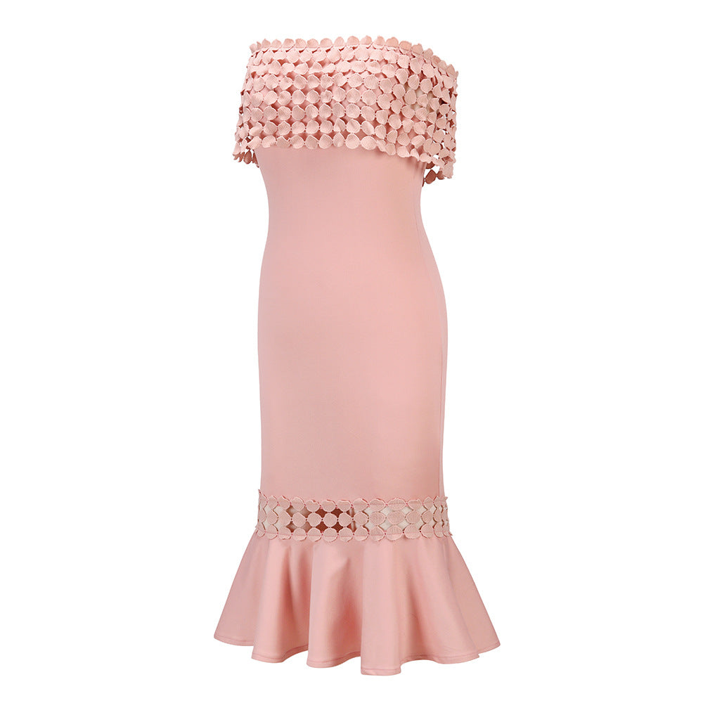 Sexy Off The Shoulder Bodycon Party Dresses-Dresses-Free Shipping at meselling99