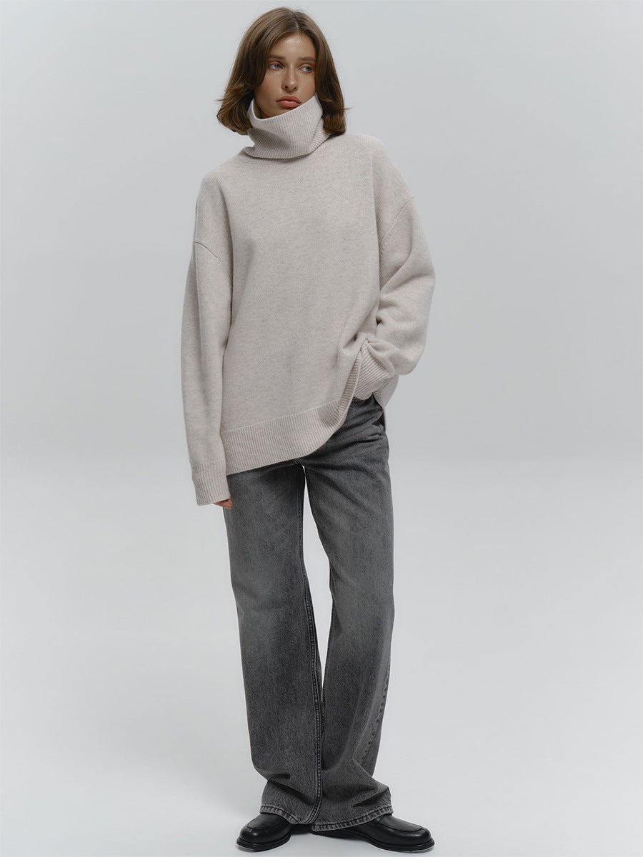 Women's Oversized turtleneck Sweater