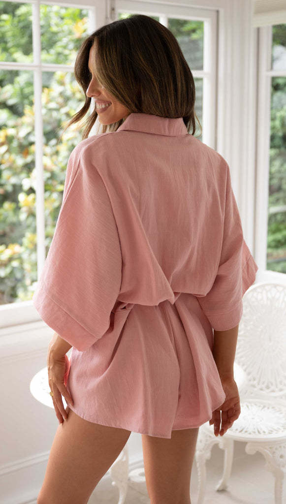 Fashion Half Sleeves Short Jumpsuits for Women