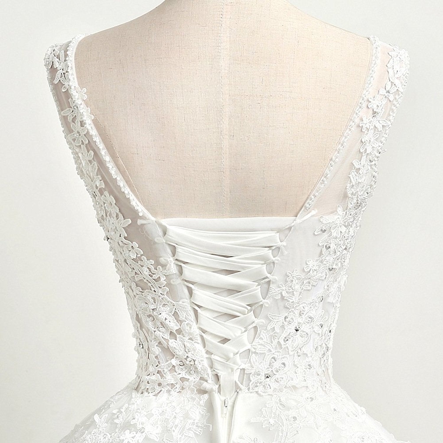 Princess High Waist Plus Sizes Wedding Dresses