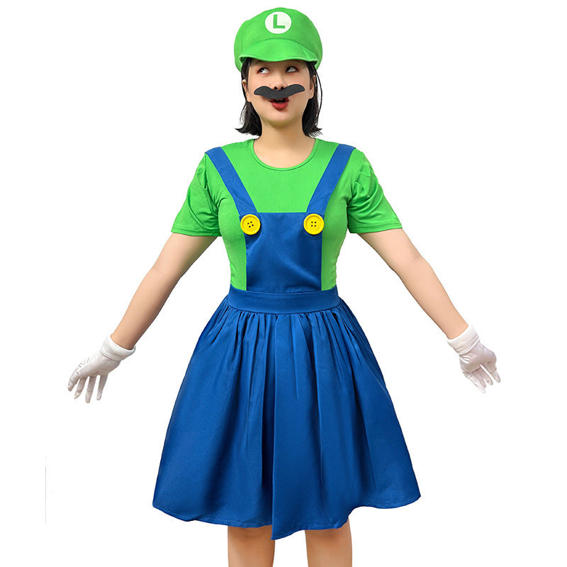 Mario Princess Peach Style Cosplay Costume for Women