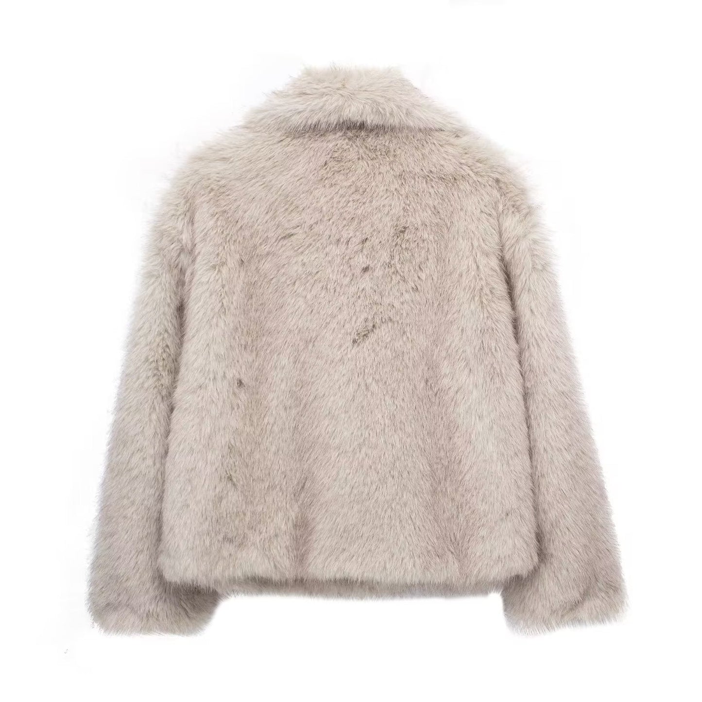 Women Faux Fur Short Overcoats