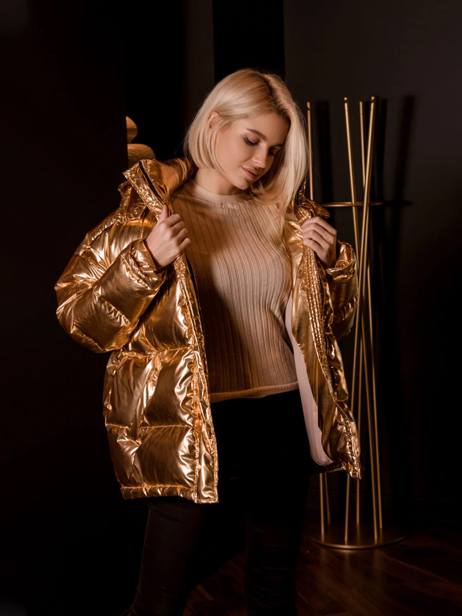 Casual Winter Light  Cotton Hoodie Jackets