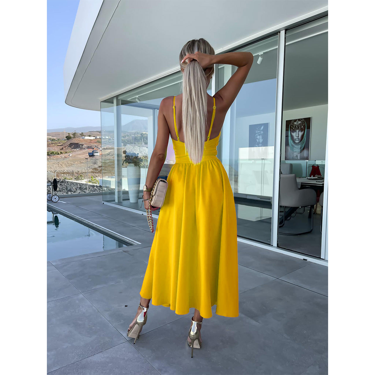 Sexy Summer Split Front Long Dresses-Dresses-Free Shipping at meselling99