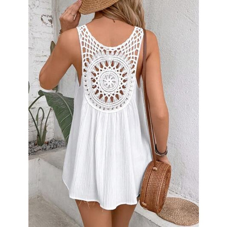Fashion Lace Women Summer Tank Tops