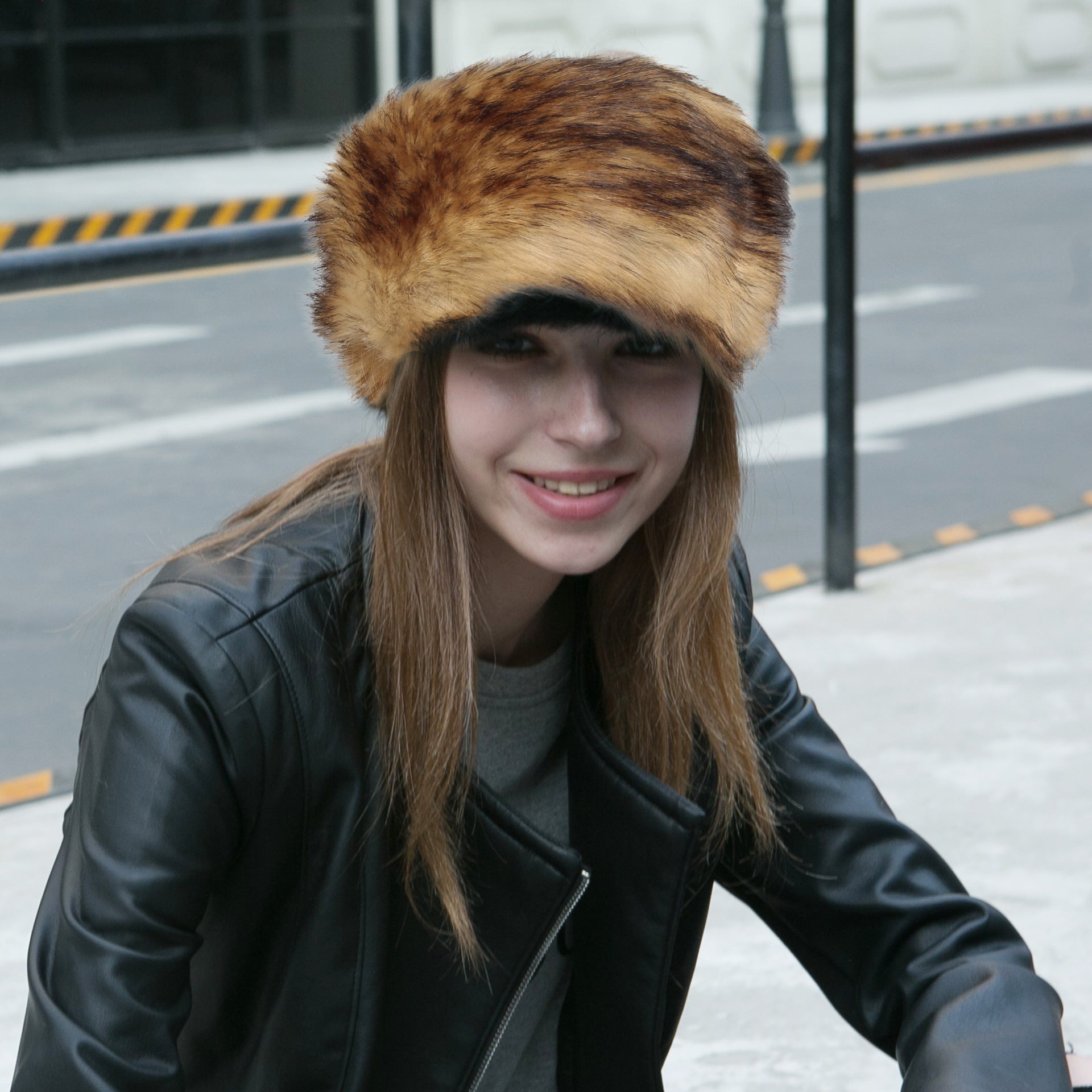 Faux Fur Fashion Headband