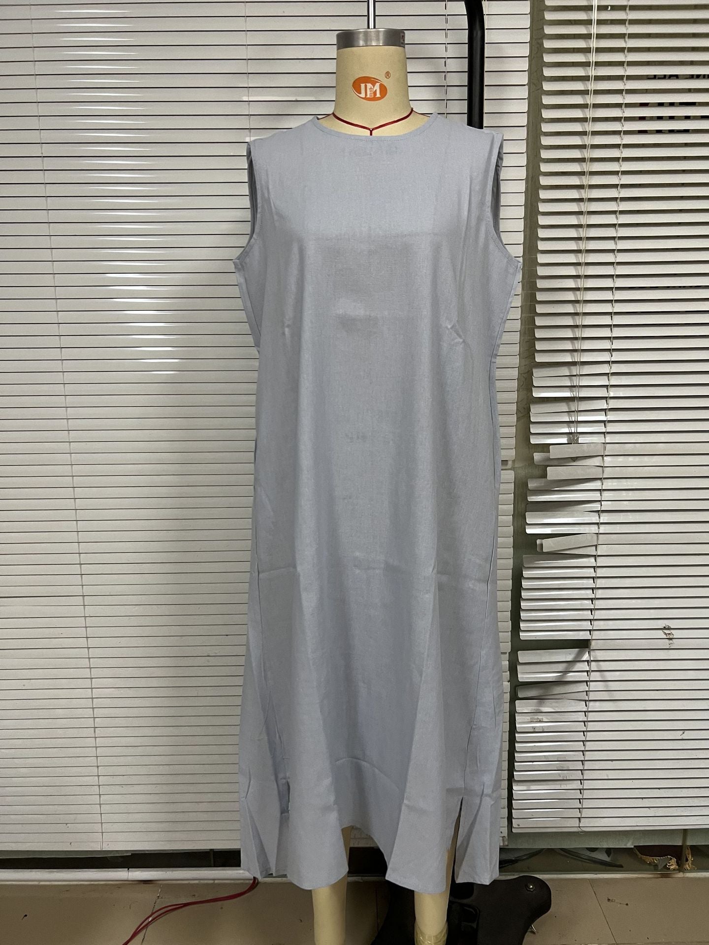 Casual Linen Summer Long Cozy Dresses-Dresses-Free Shipping at meselling99
