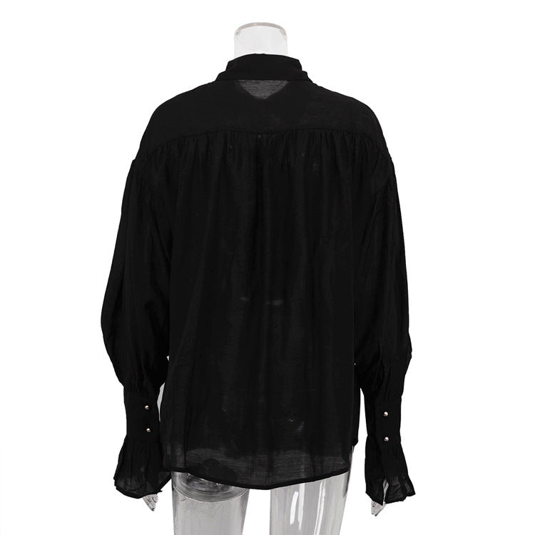 Women's Oversized Button-Down Shirt