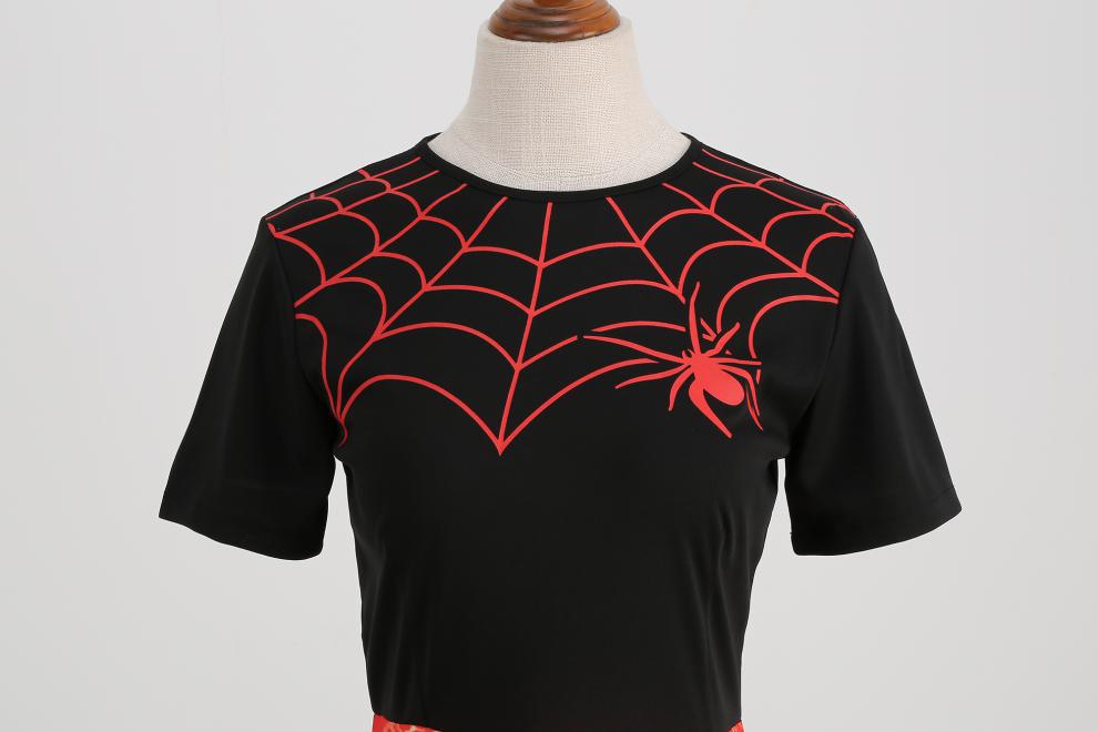 Halloween Print Fit & Flare Dress