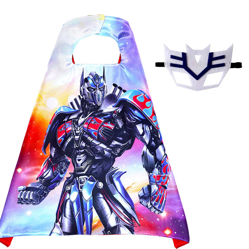 Kids Halloween Superhero Cape Costume