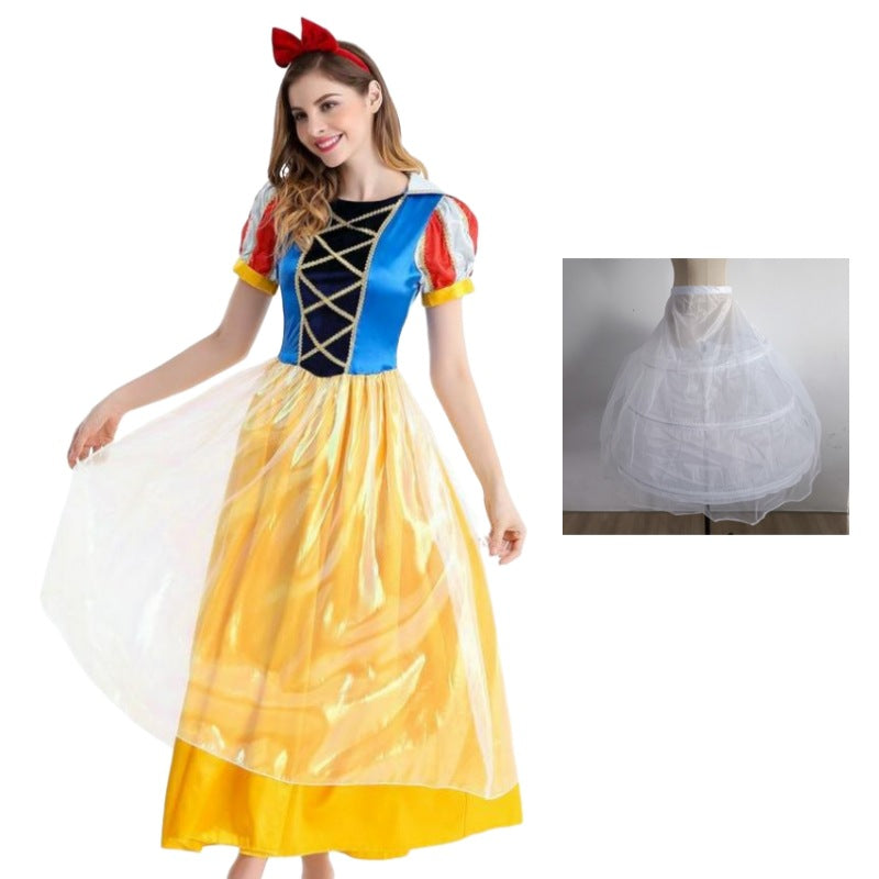 Halloween Costume Cosplay: Multiple Styles Snow White Princess Dress