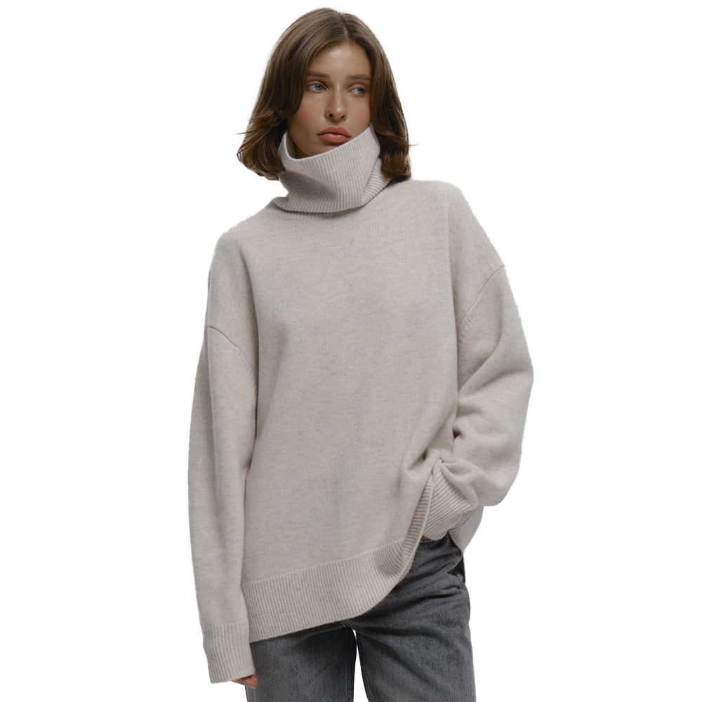 Women's Oversized turtleneck Sweater