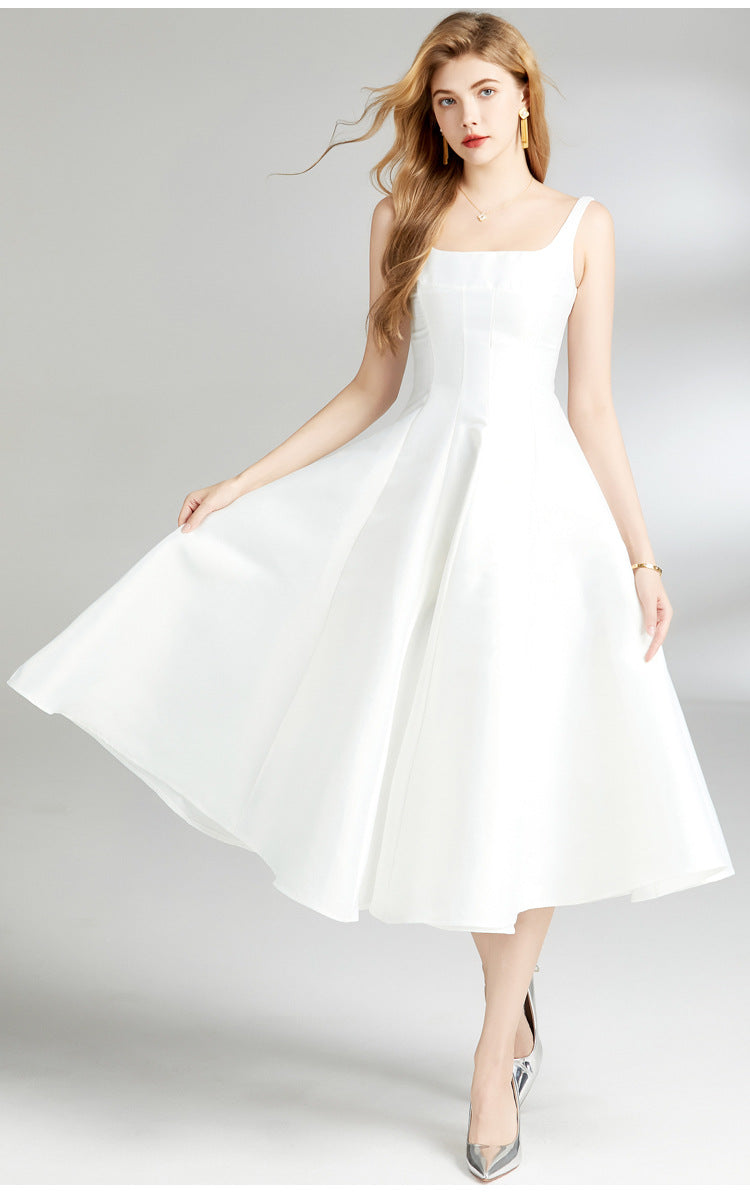 Vintage Simple Ball Evening Party Dresses