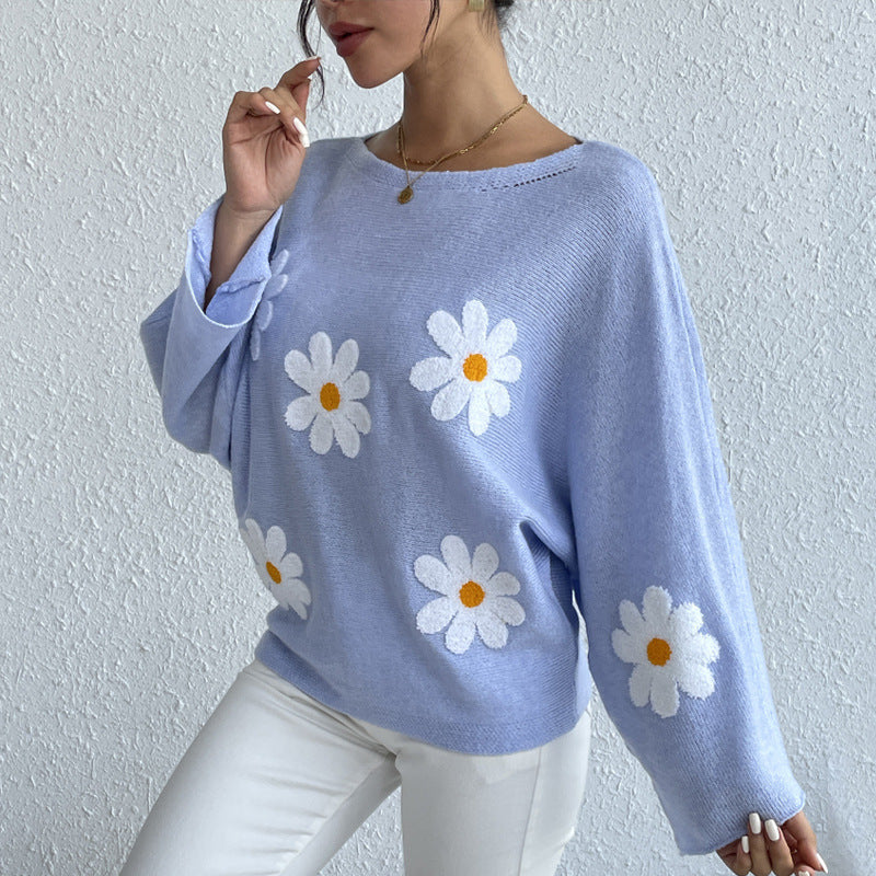 Casual Off The Shoulder Knitted Pullover Sweaters