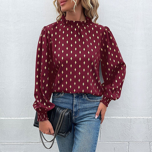 Fashion Long Sleeves Women Shirts