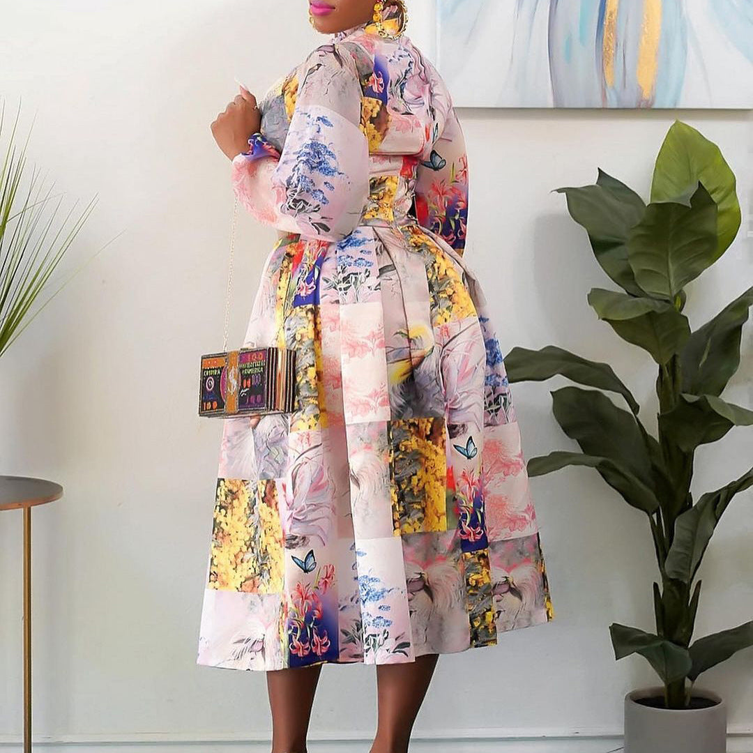 Women High Waist Plus Sizes Women Party Dresses-Dresses-Free Shipping at meselling99