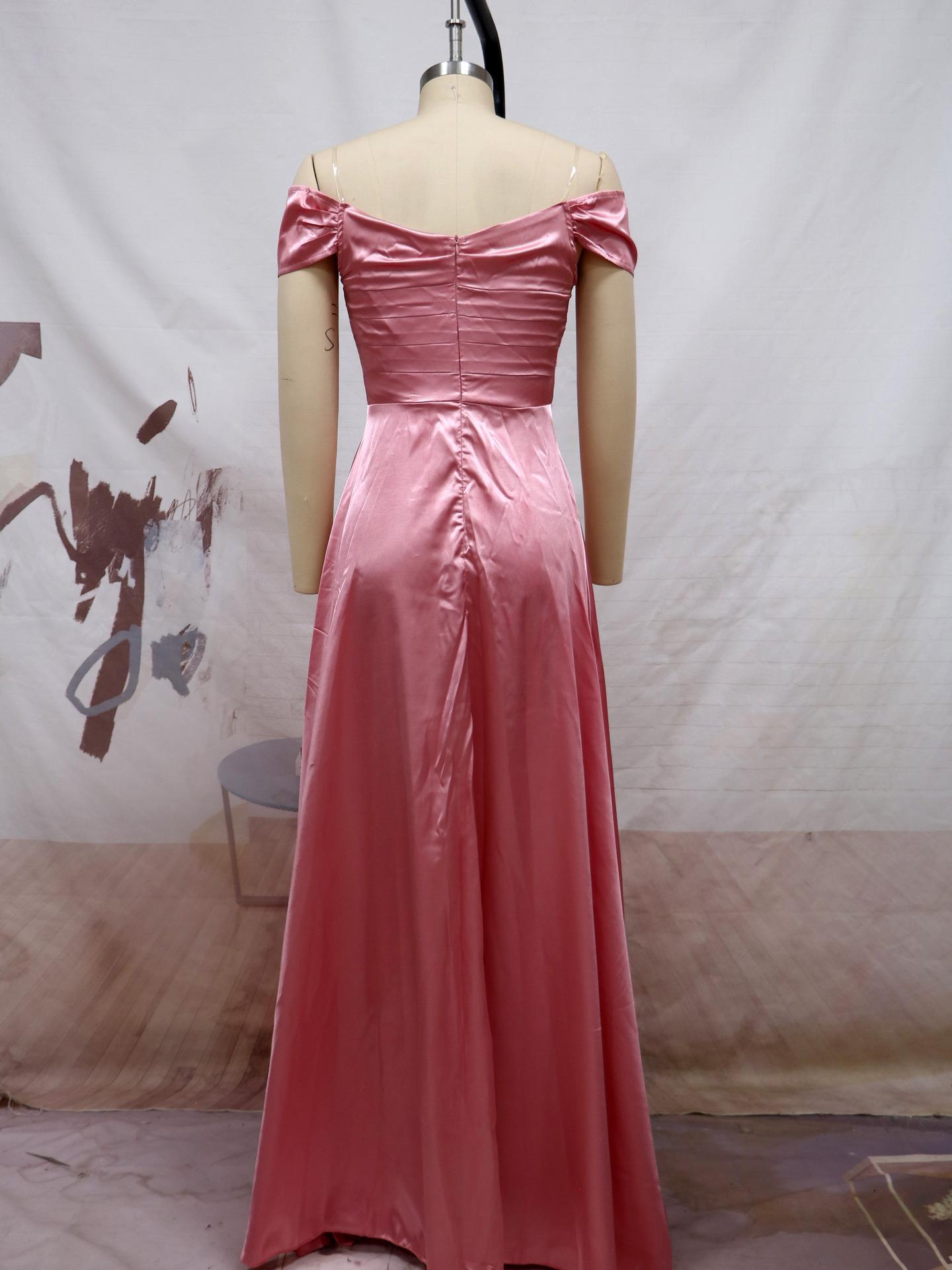 Elegant Off The Shoulder Bridesmaid Dresses-Dresses-Free Shipping at meselling99