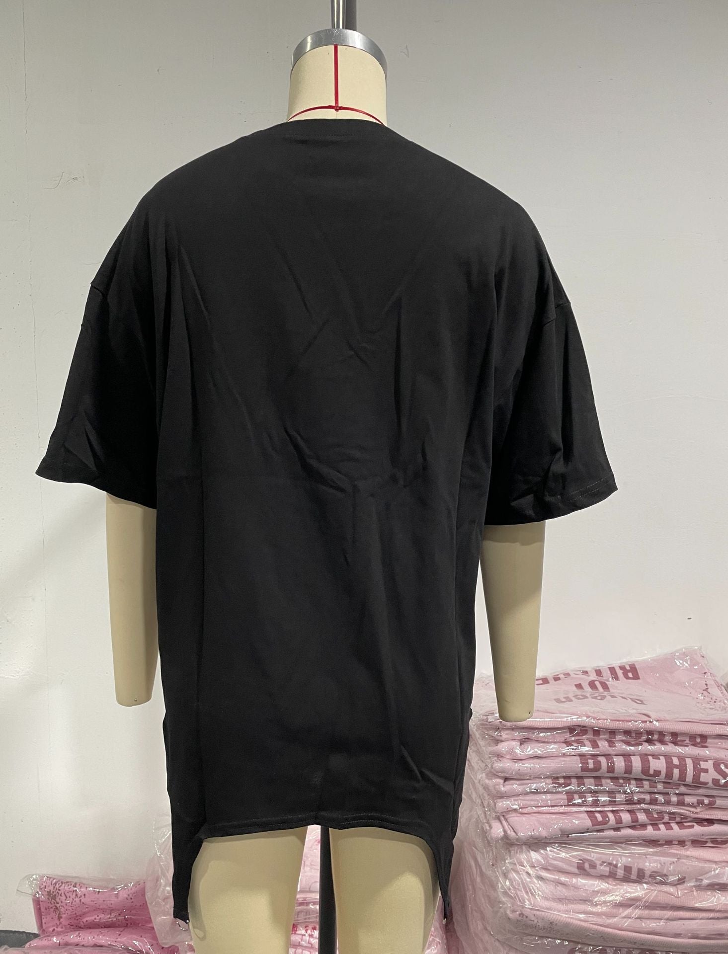 Designed Irregular Short Sleeves T Shirts