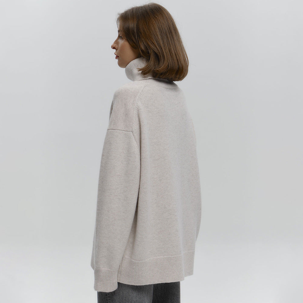 Women's Oversized turtleneck Sweater